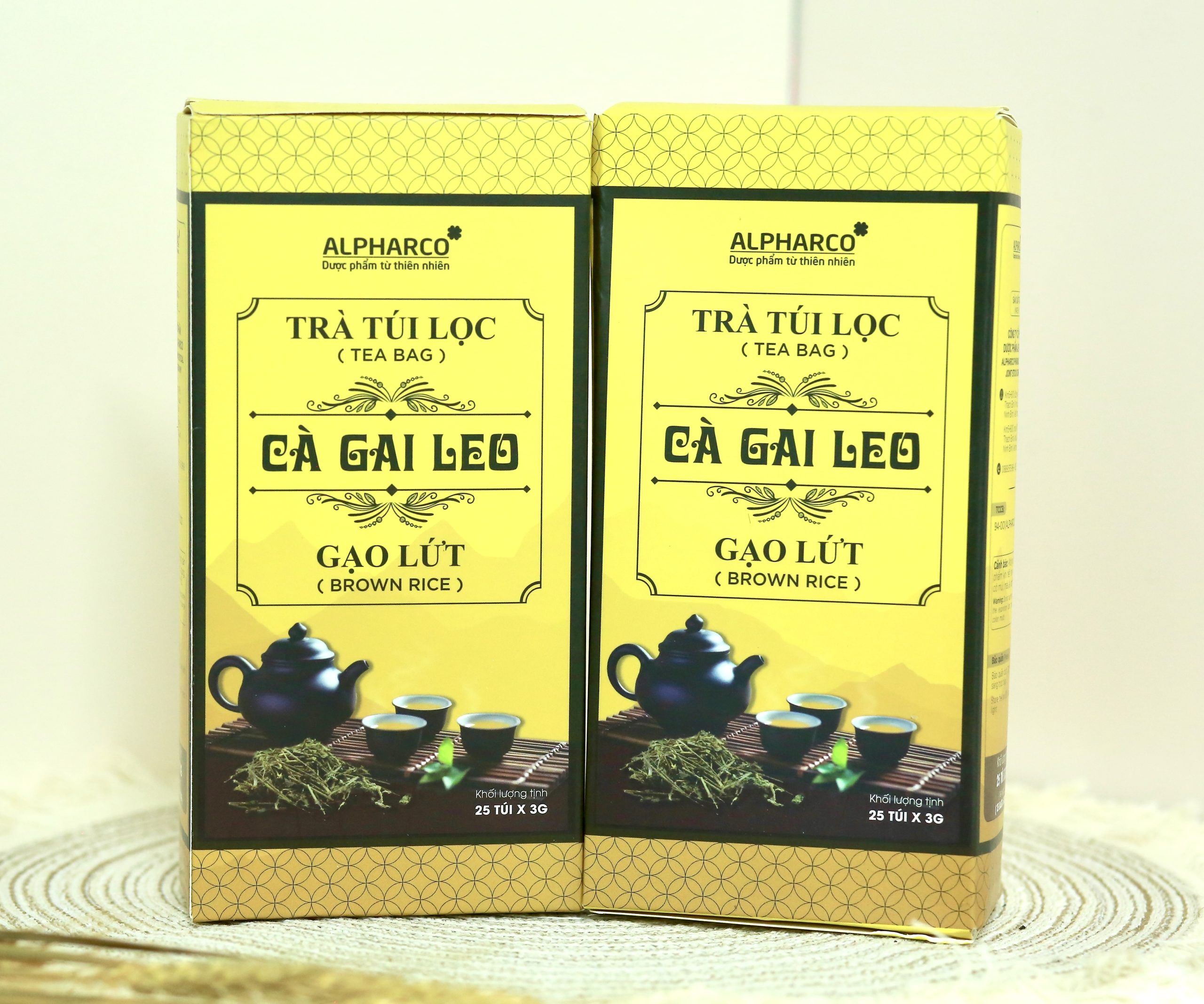 Trà Túi Lọc Cà Gai Leo Gạo Lứt