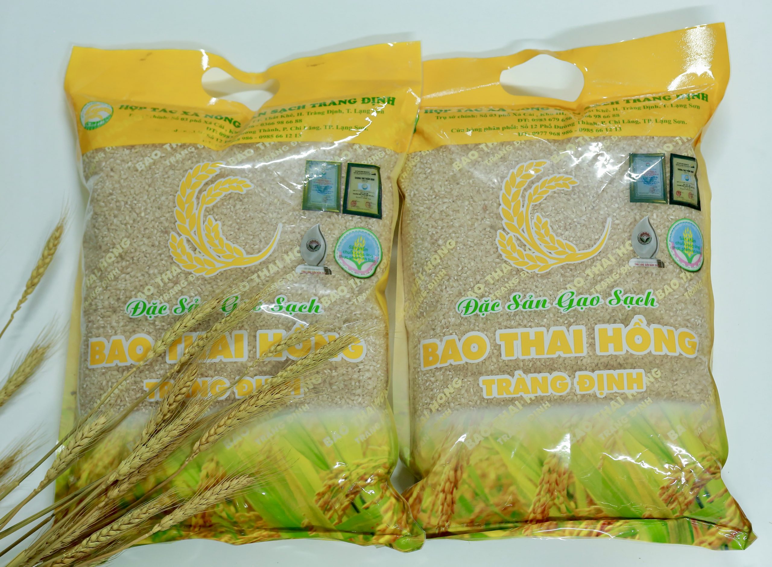 Gạo Bao Thai Hồng Tràng Định